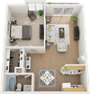 The Maple 3D floorplan
